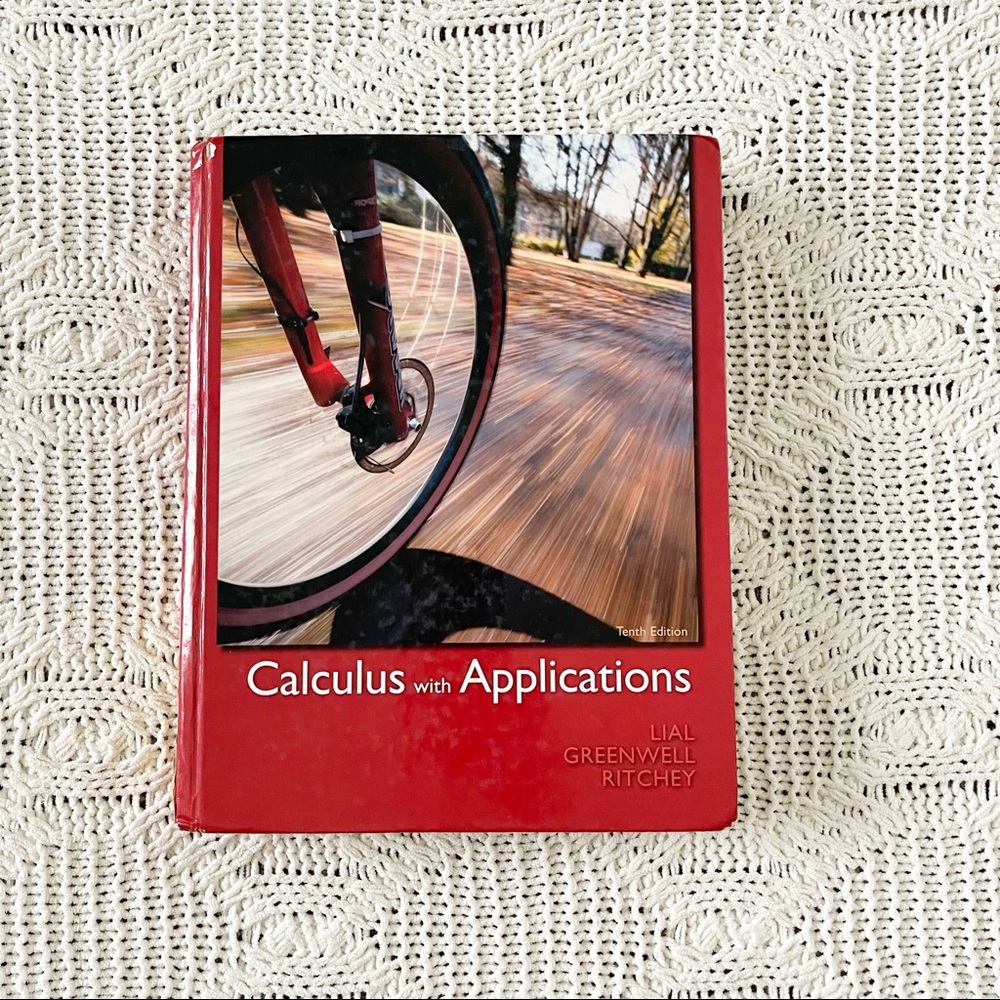 Calculus with Application College Hardback Textbook